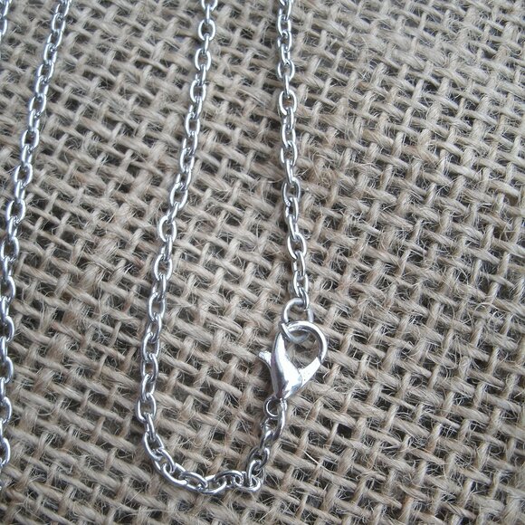 Egyptian Bast Cat  Glass Cabochon Pendant Necklace - Picture 10 of 12